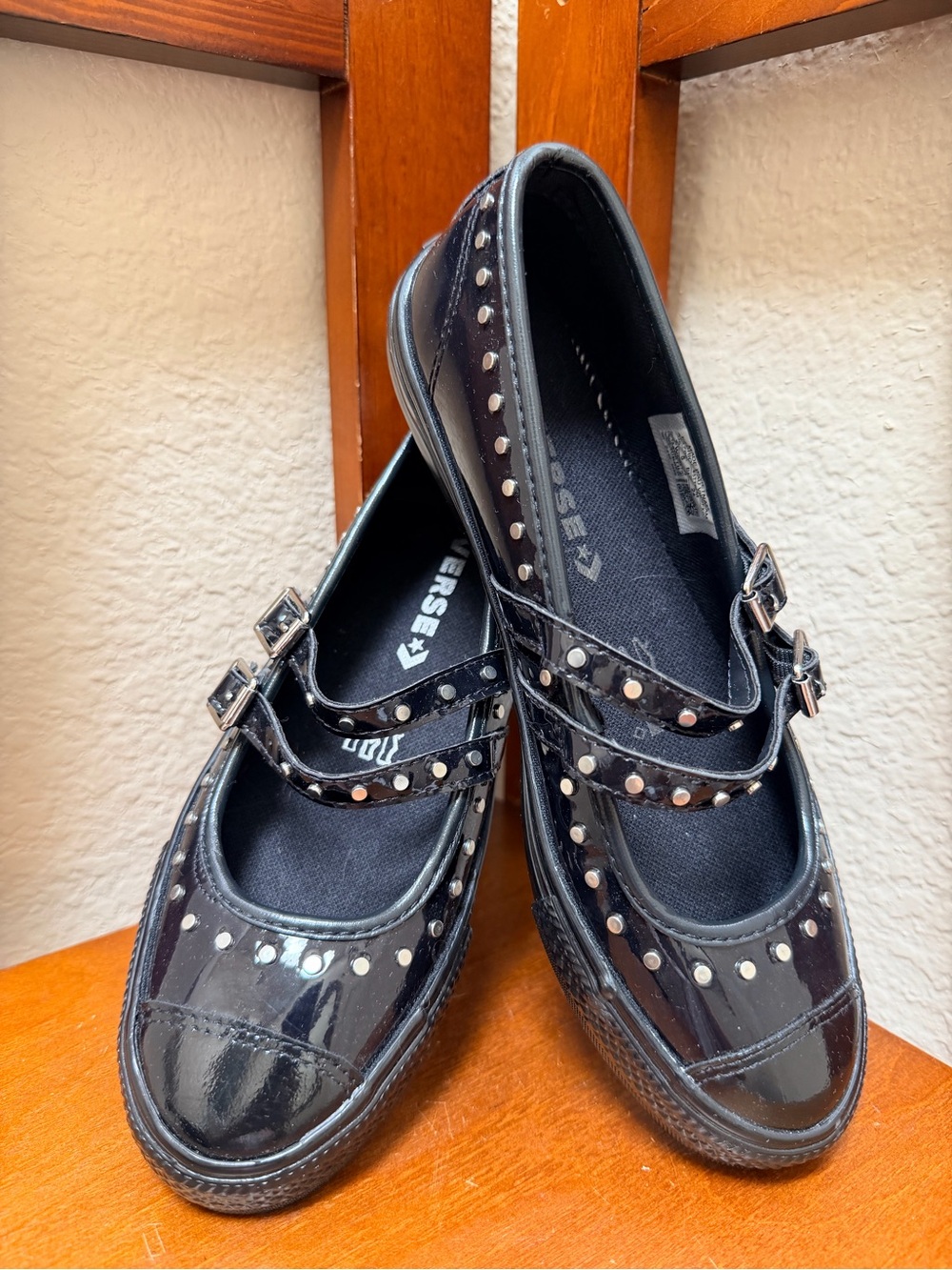 New wot..Converse Chuck Taylor All Star Dainty Mary Jane "Studded" edition…